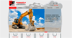 Desktop Screenshot of fendogluinsaat.com